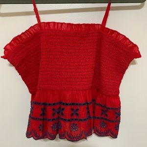 Never worn Arizona crop top